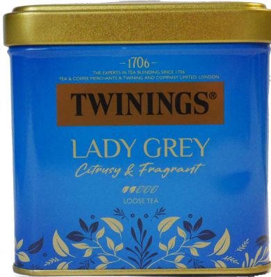 Twinings Lady Grey 100 gramm Dose